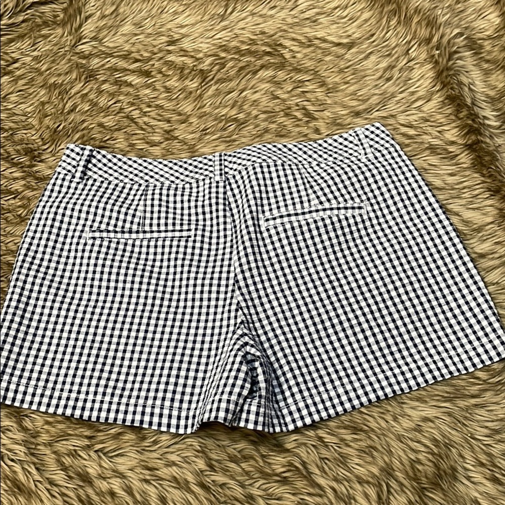 Maurices White and Blue Bermuda Shorts Lightweight Cotton - Picture 3 of 6